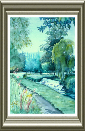 Aquarelle 2006 -  Parc namurois (Emile Wouters)