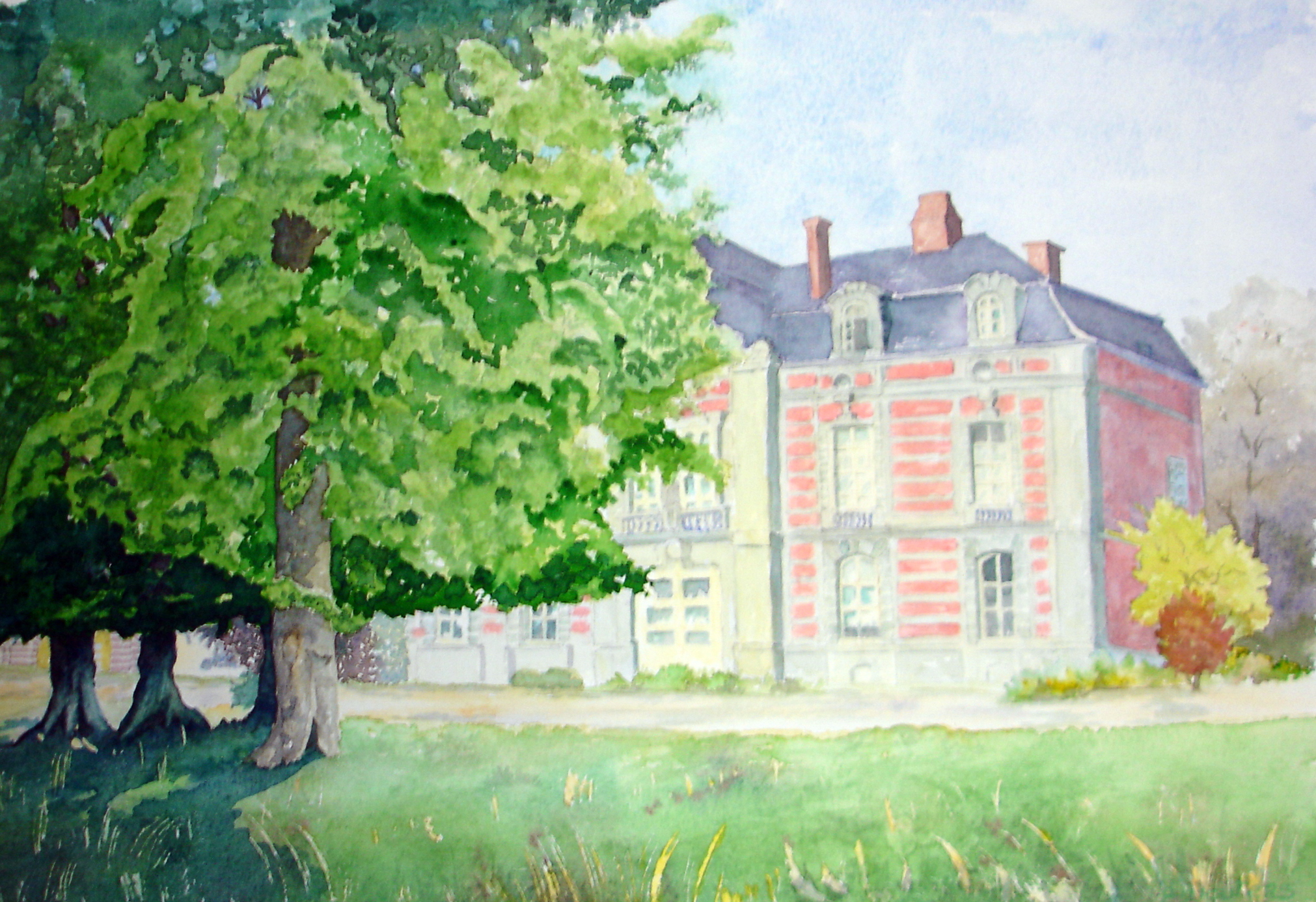 Aquarelle Emile Wouters